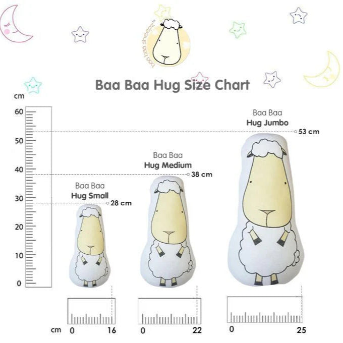 Baabaasheep Hug Baabaa Pillow (original)