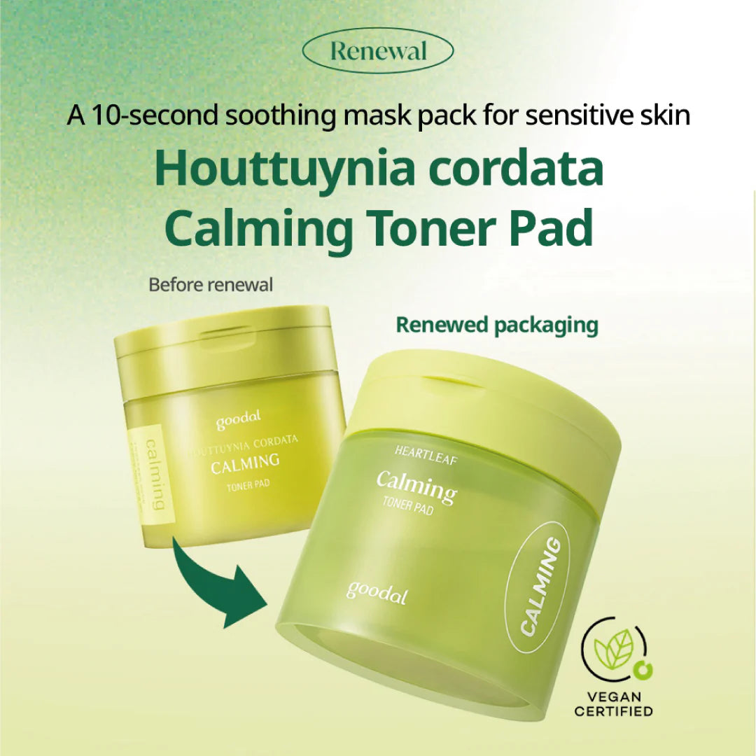 GOODAL Heartleaf Calming Toner Pad (70ea) 140g