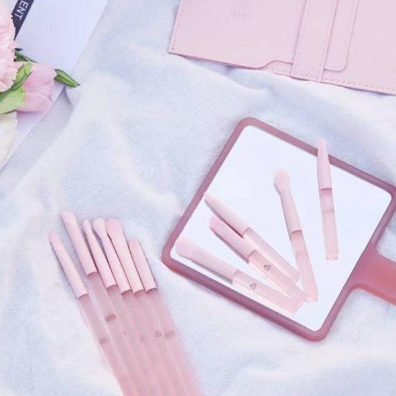 BLJ Pink Makeup Brush Set
