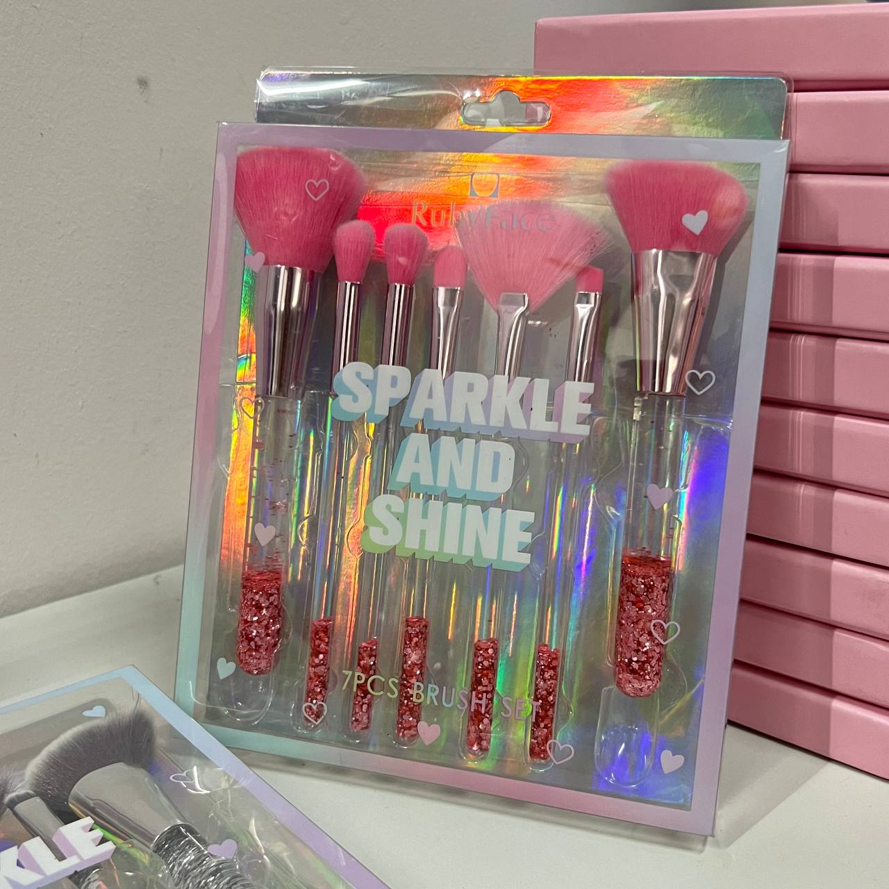 RubyFace Sparkle And Shine Brush Set