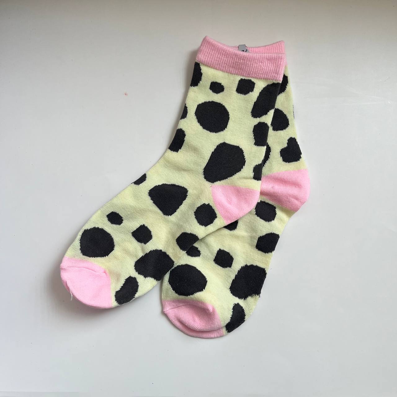 Cow Spots Pattern Sock