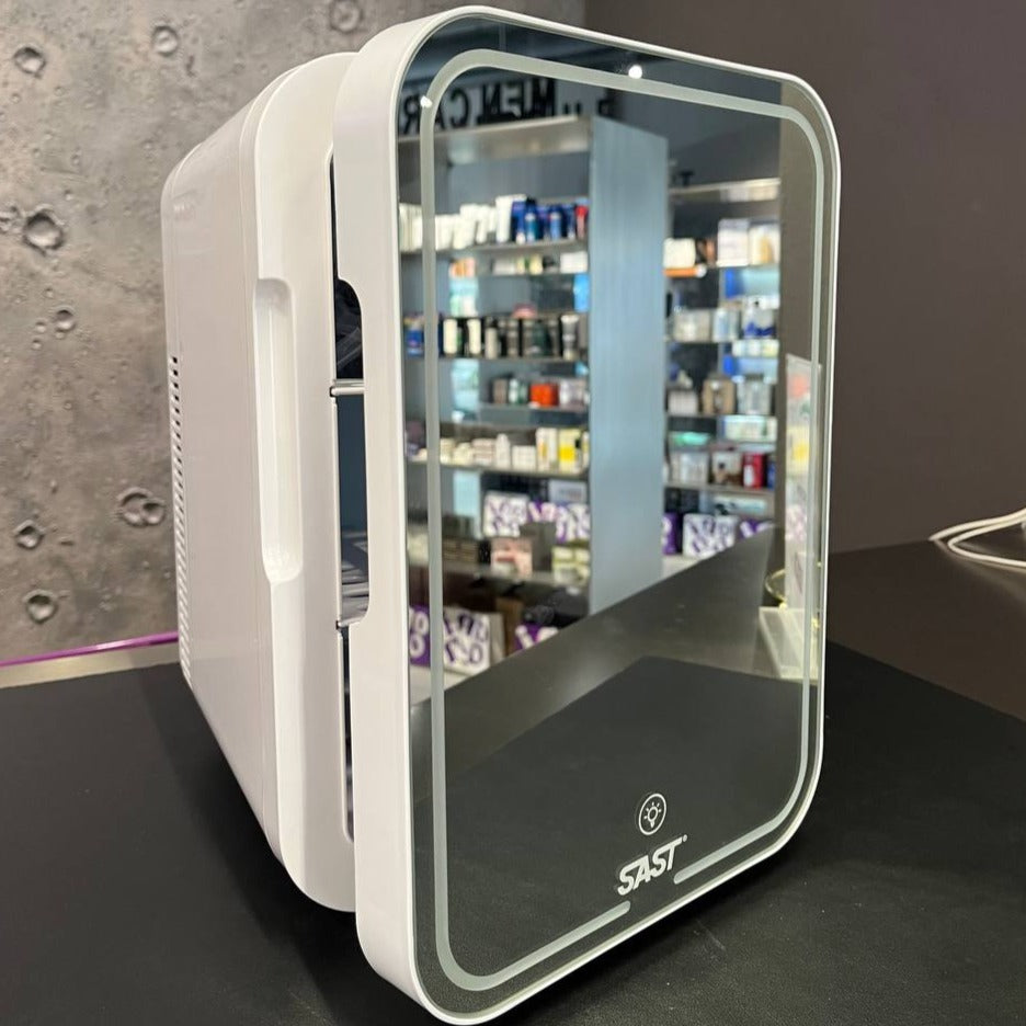 SAST Mini Fridge With LED Mirror 12L
