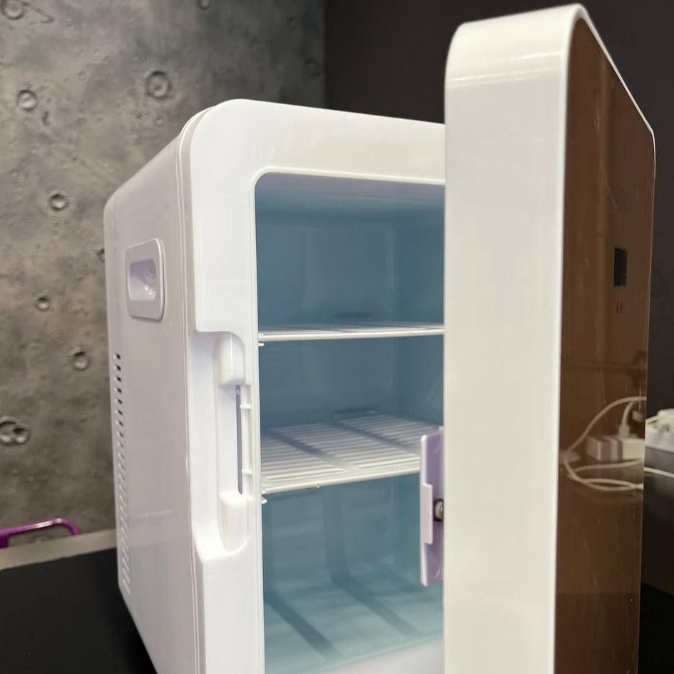 Mini Gold-Door Portable Fridge