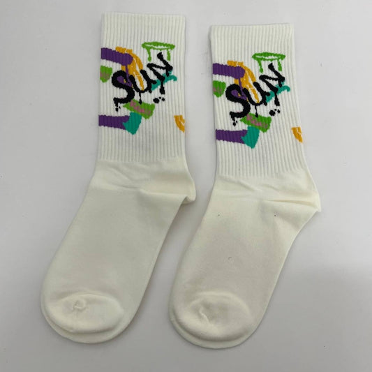 Sun Paint Socks
