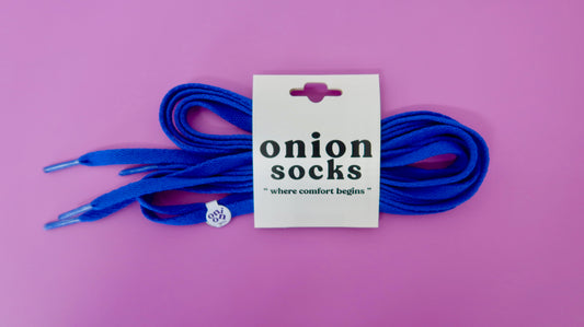 Bright Blue Shoelace