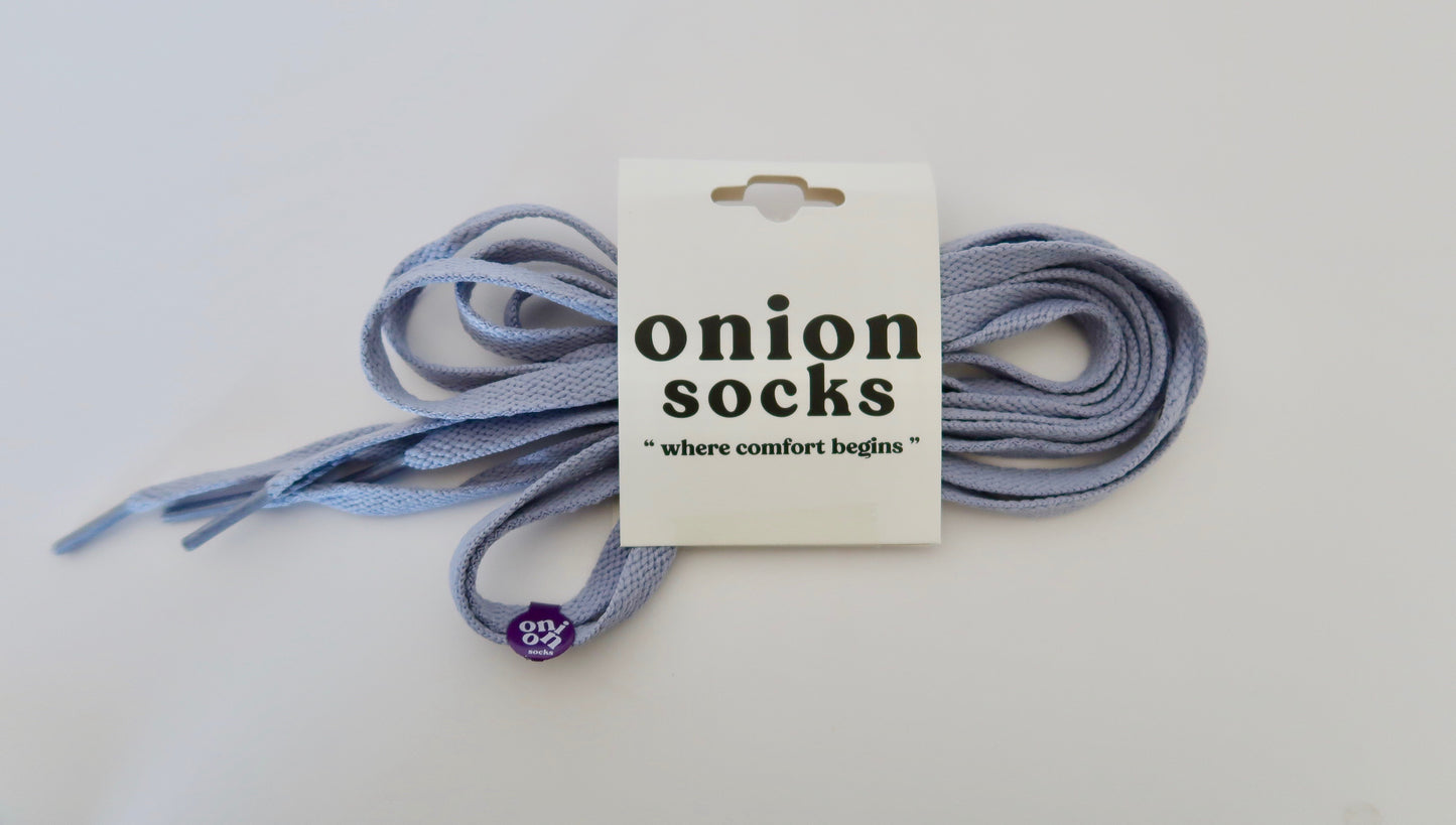 Powder Blue Shoelace