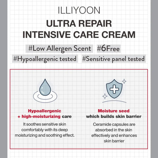ILLIYOON Ultra Repair Intensive Care Cream 200ml