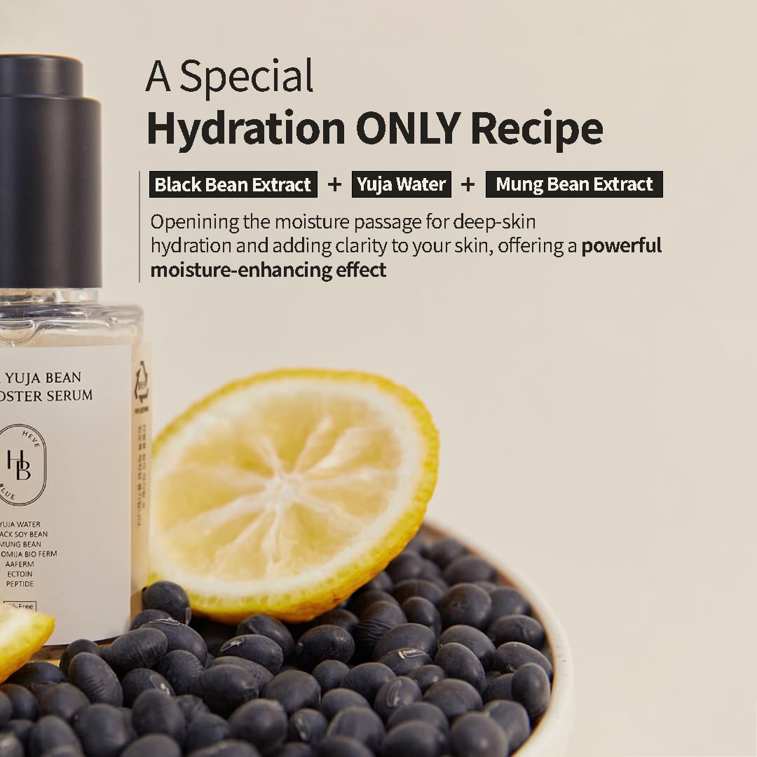 HEVEBLUE Black Yuja Bean Skin Booster Serum 42ml