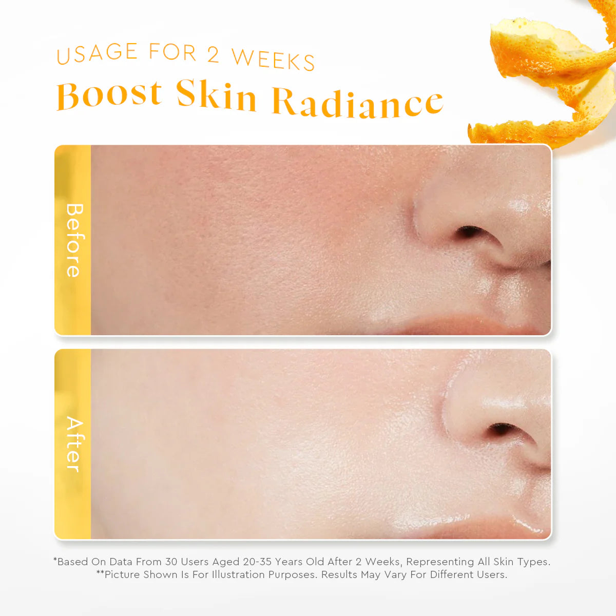 GLAD2GLOW Jeju Tangerine Vita C Power Bright Glow Serum