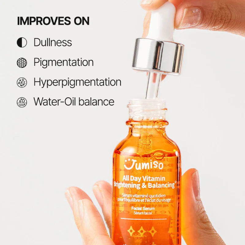 JUMISO All Day Vitamin Brightening & Balancing Facial Serum