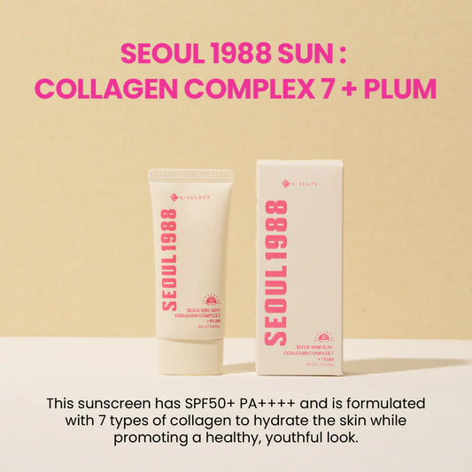 KSECRET Seoul 1988 Sun: Collagen Complex 7 + Plum