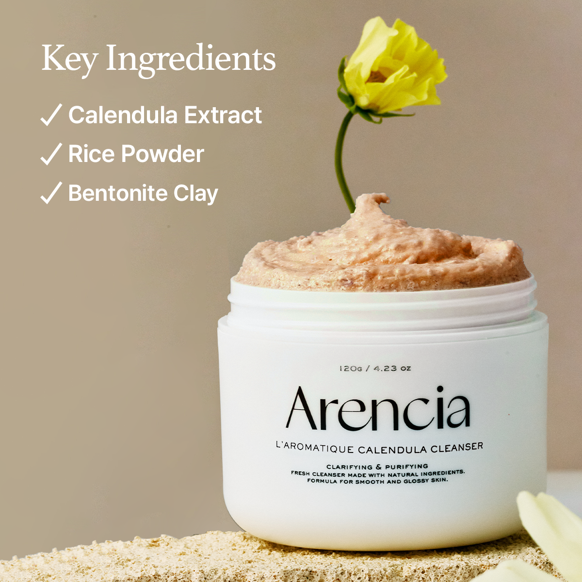 ARENCIA L'Aromatique Calendula Cleanser 120g