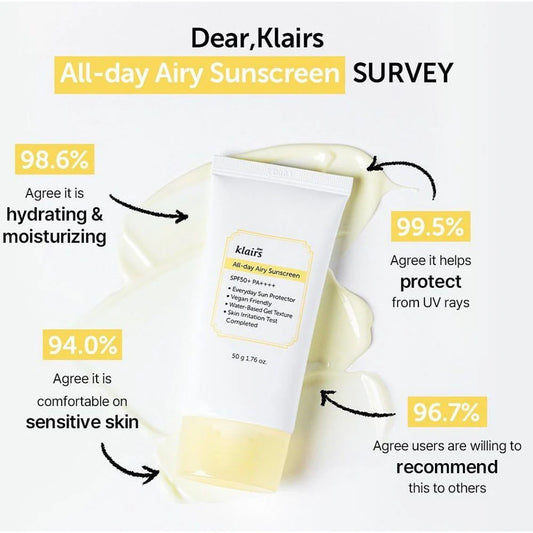 DEAR KLAIRS All Day Airy Sunscreen 50g