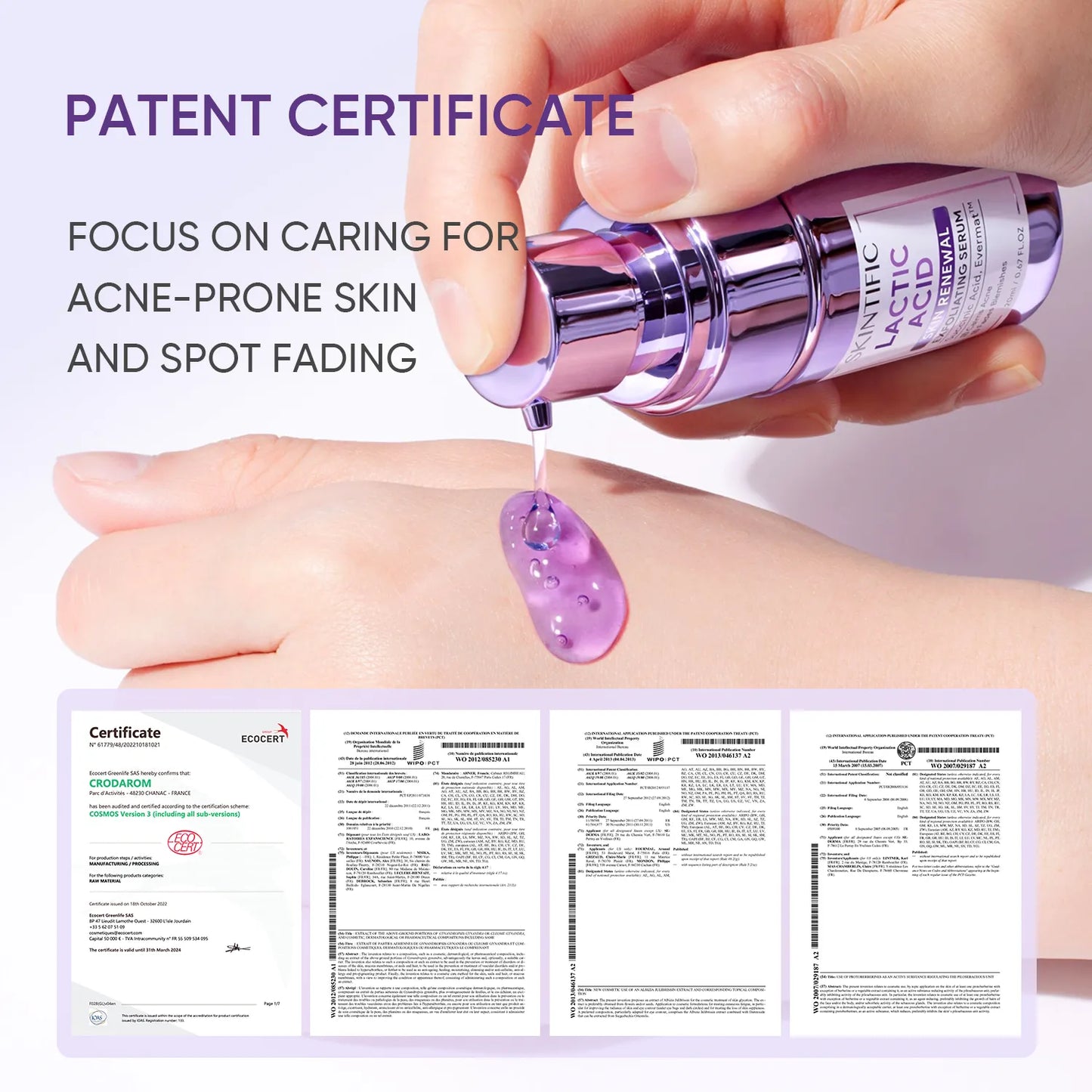 SKINTIFIC Lactic Acid Skin Renewal Exfoliating Serum