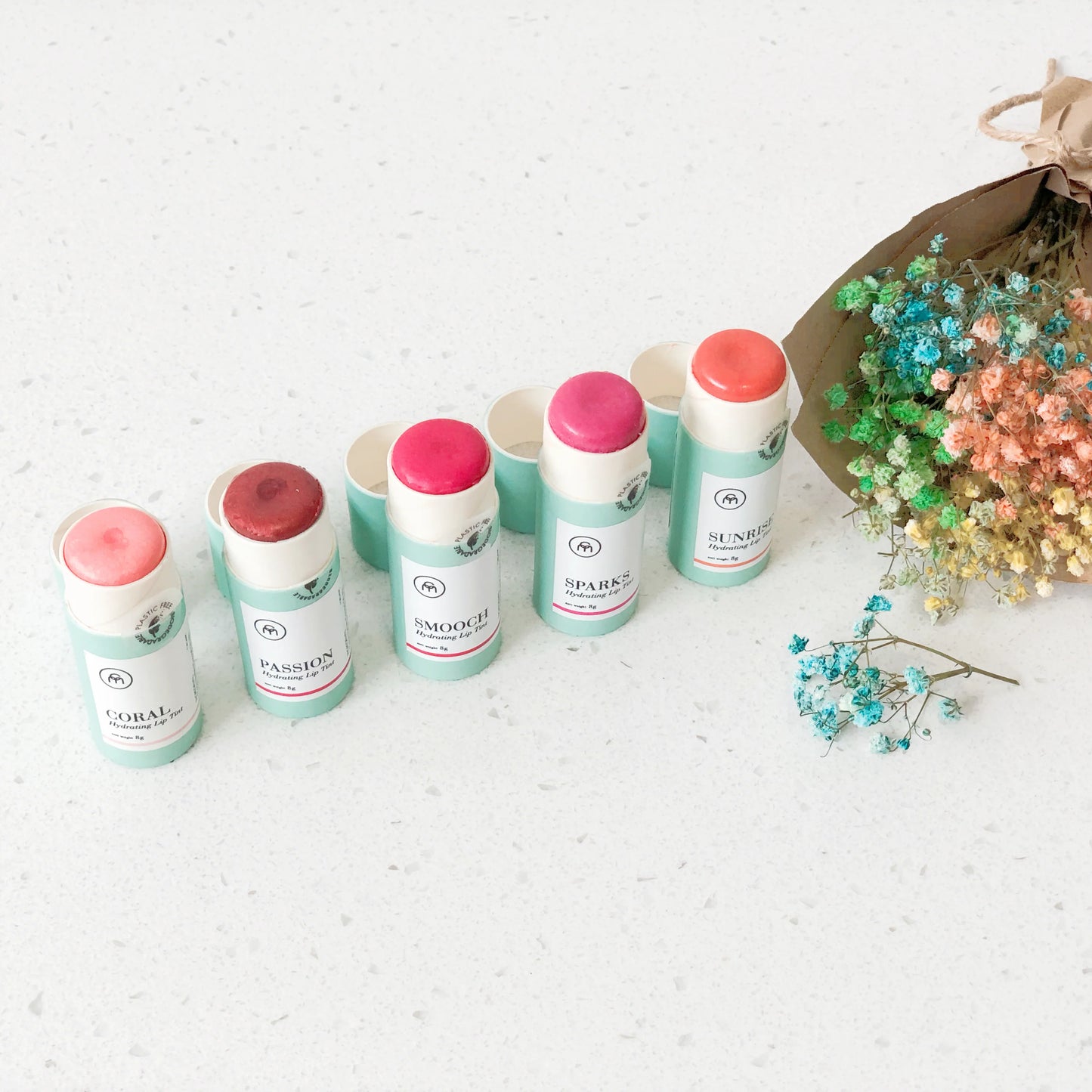 COCONUT MATTER Tinted Coconut Lip Balm (7 Shades)