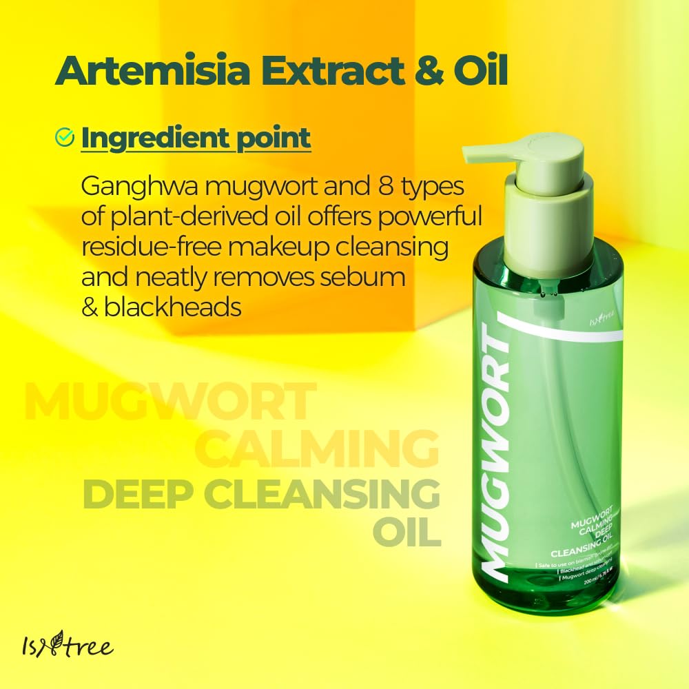 ISNTREE Mugwort Calming Deep Cleansing Oil 200ml