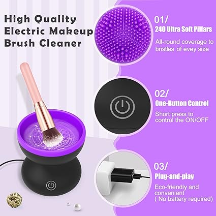 Electric Makeup Brush Cleaner