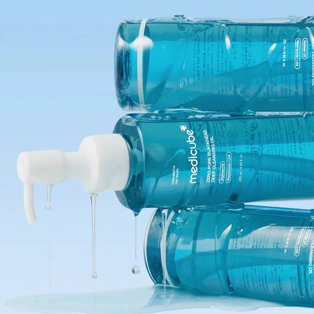 MEDICUBE Zero Pore Blackhead Deep Cleansing Oil 205ml