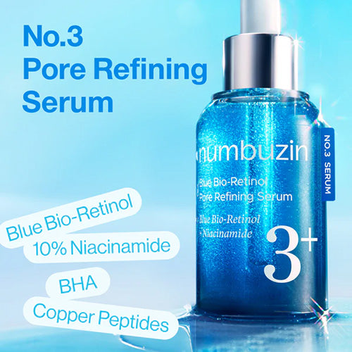 NUMBUZIN N0.3 Blue Bio-Retinol Pore Refining Serum 30ml