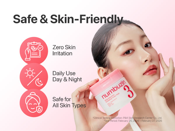 NUMBUZIN No.3 Bifida Bakuchiol Exfoliating Toner Pads 70EA