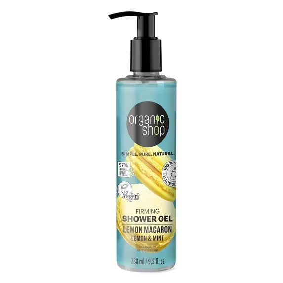 ORGANIC SHOP Firming Shower Gel Lemon Macaron 280ml