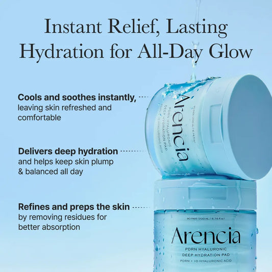 ARENCIA PDRN + Hyaluronic Deep Hydration Pads 90EA