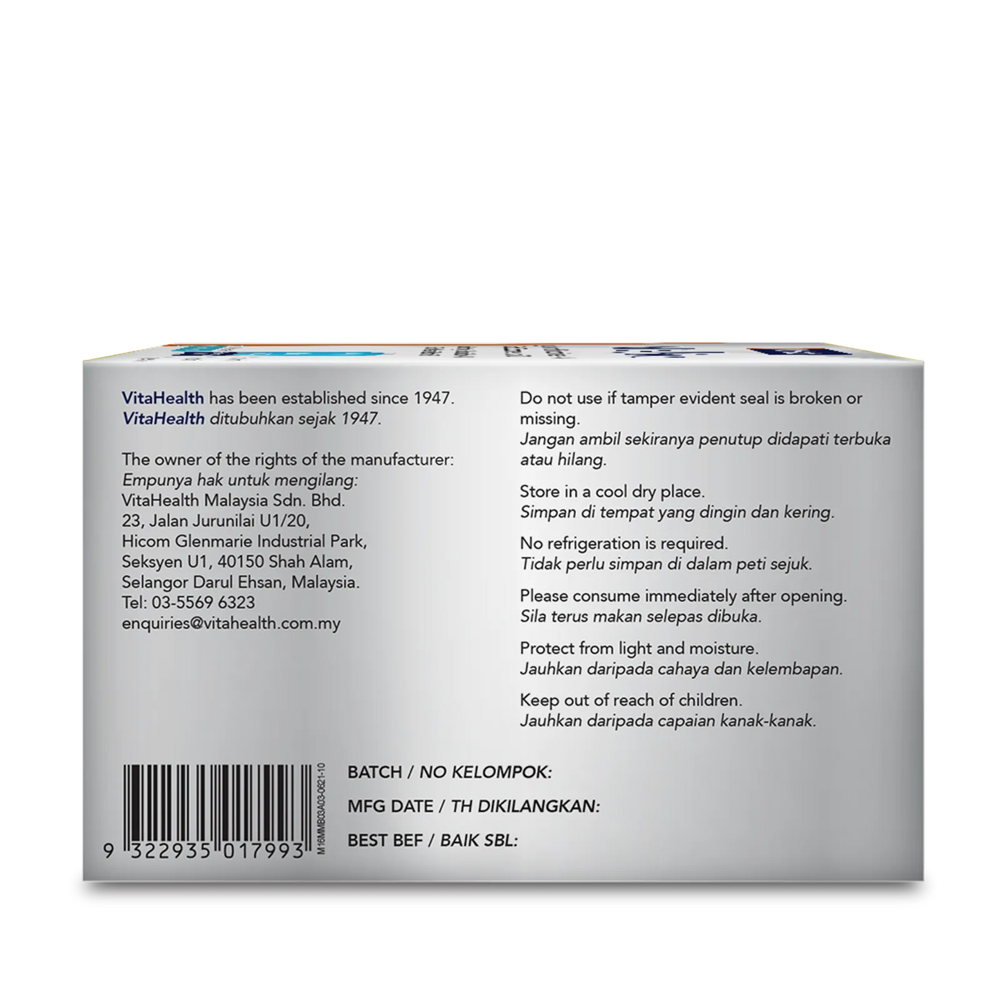 VITAHEALTH Probio-Dfenz 30's