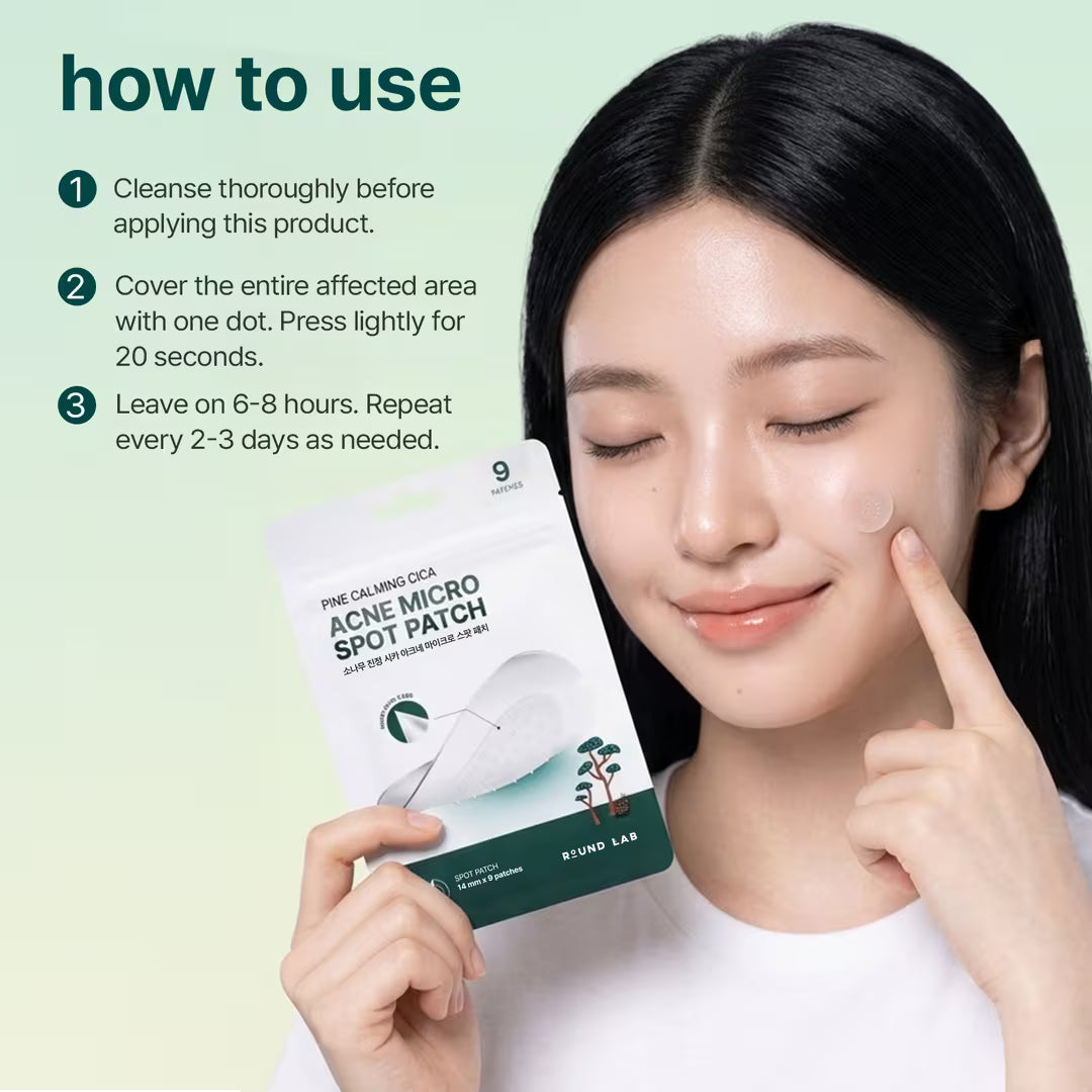 ROUNDLAB Pine Calming Cica Acne Micro Spot Patch