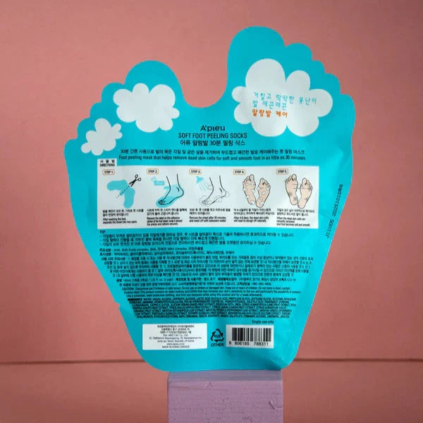 A'PIEU Soft Foot Peeling Socks