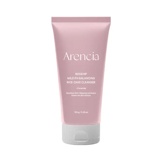 ARENCIA Rosehip Mild PH Balancing Rice Cake Cleanser 150g