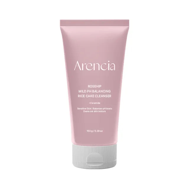 ARENCIA Rosehip Mild PH Balancing Rice Cake Cleanser 150g