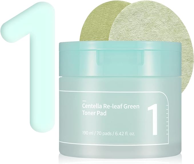 NUMBUZIN NO.1 Centella Re-Leaf Green Toner Pad