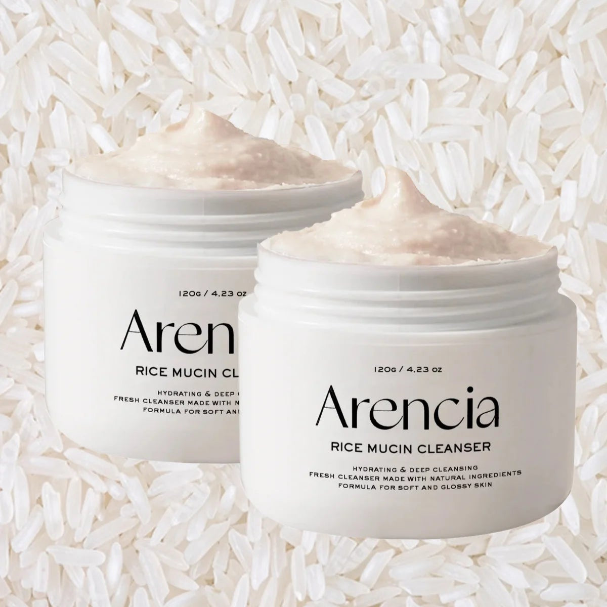 ARENCIA Rice Mucin Cleanser 120g