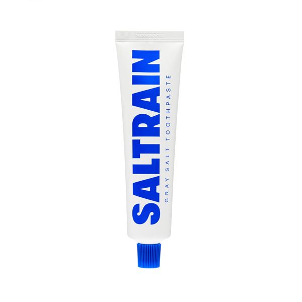 SALTRAIN Gray Salt Toothpaste | Blue Clean Breath (3 sizes)
