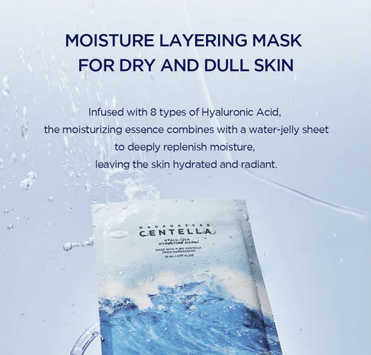 SKIN1004 Madagascar Centella Hyalu-Cica Hydrating Mask 23ml 1EA