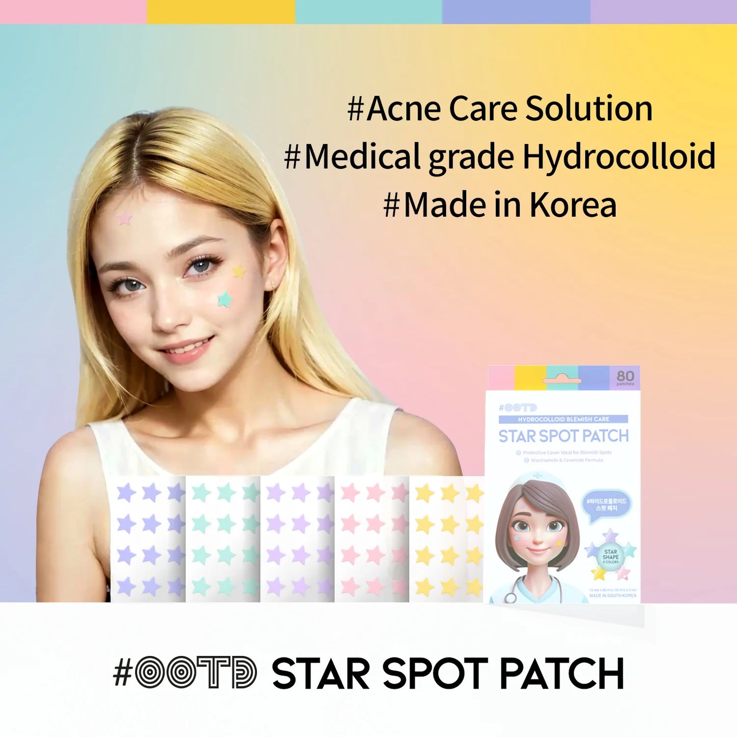 OOTD BEAUTY OOTD Star Spot Patch (80ea)