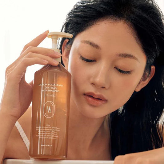 HEVEBLUE Salmon Pullkeratin Centella Hair Shampoo 500ml