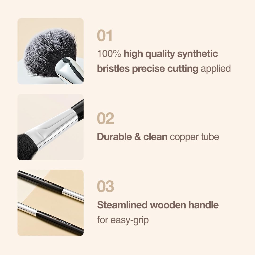 STUDIO 17 Portable Makeup Brush Set