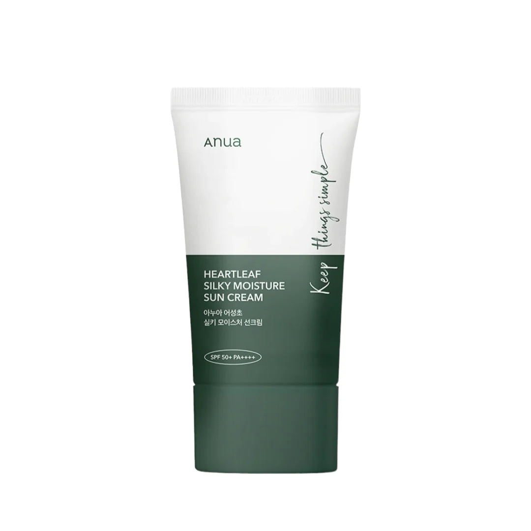ANUA Heartleaf Silky Moisture Sun Cream 50ml