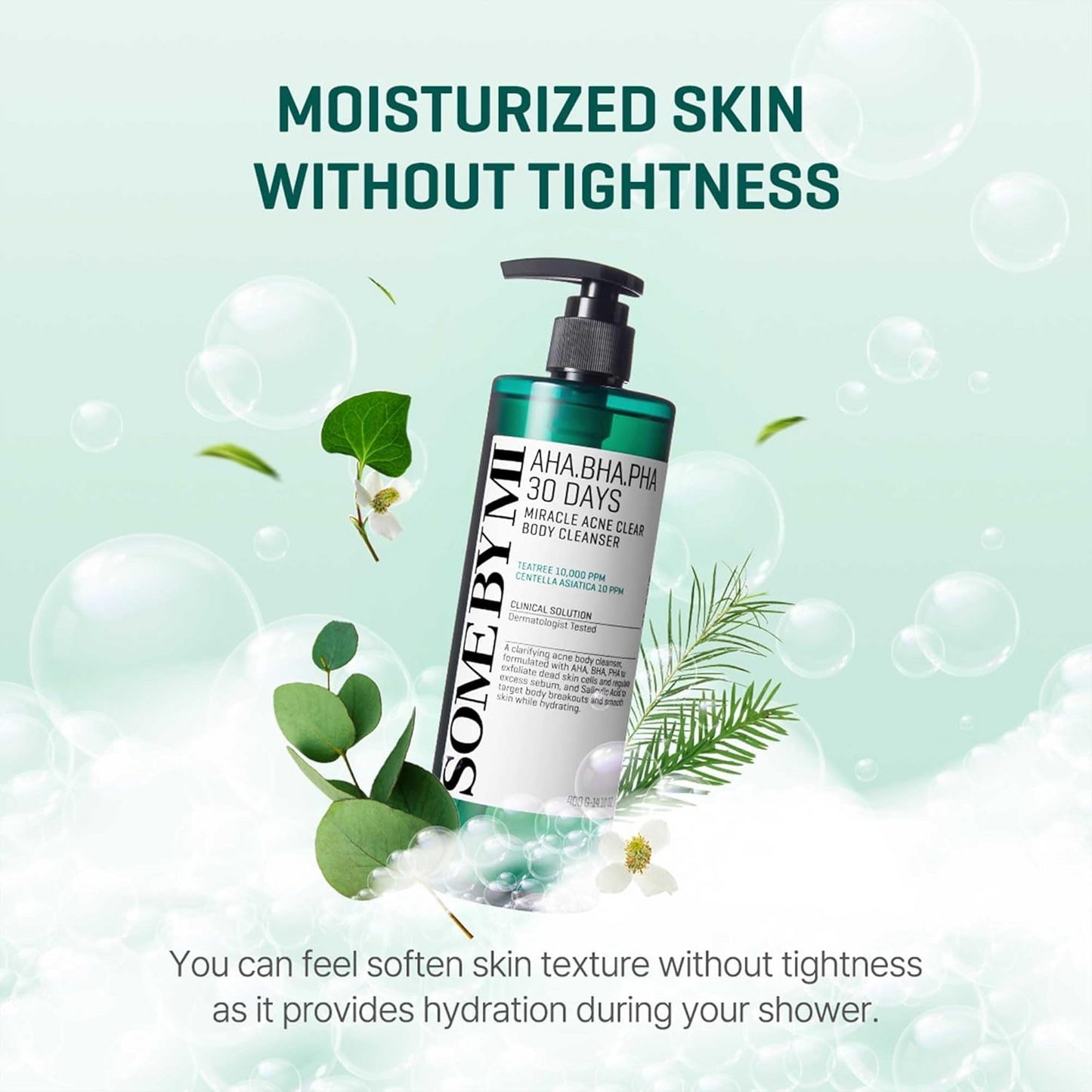 SOMEBYMI AHA BHA PHA 30Days Miracle Acne Clear Body Cleanser 400g