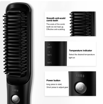 Hair Straightener Comb