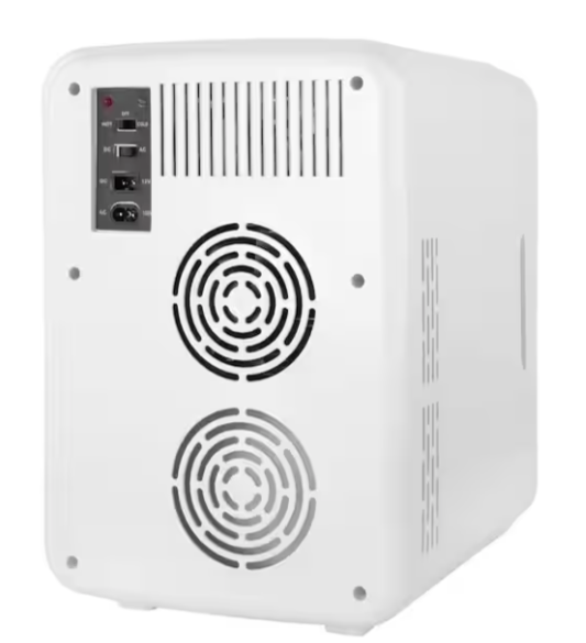 Mini Gold-Door Portable Fridge