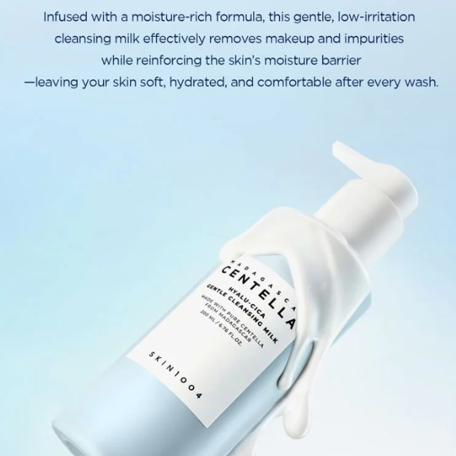 SKIN1004 Madagascar Centella Hyalu Cica Gentle Cleansing Milk 200ml