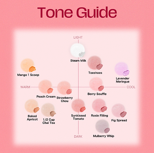 TIPTOE Blurry Puree Blush 4.5ml (4 Shades)