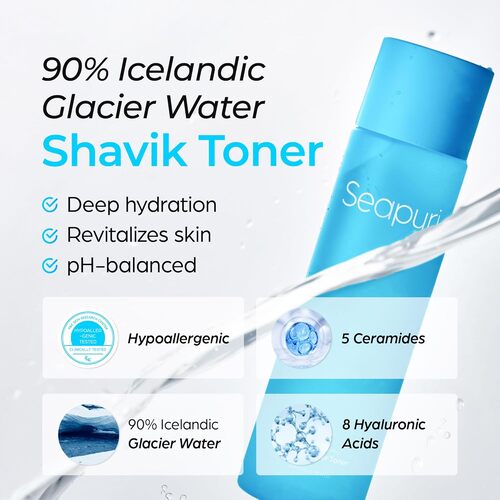 SEAPURI Shavik Glacier Toner 200ml
