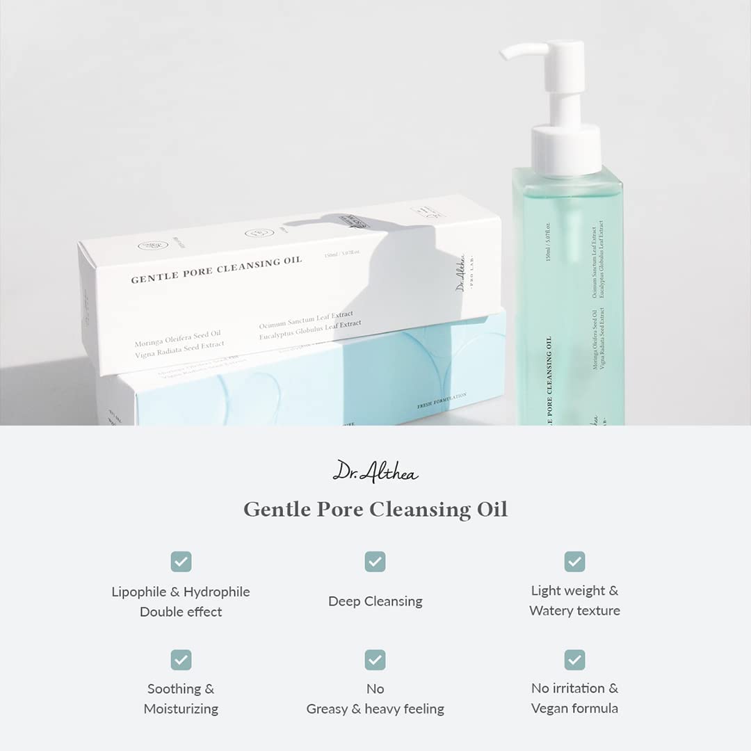 DR ALTHEA Gentle Pore Vegan Cleansing Oil 150ml