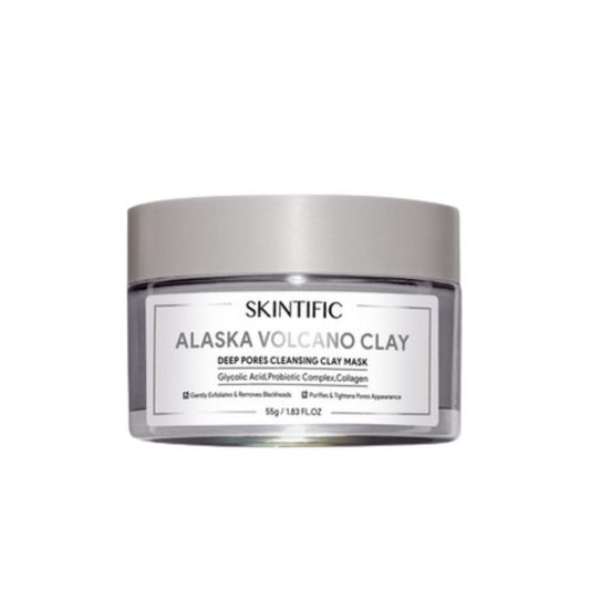 SKINTIFIC Alaska Volcano Clay Deep Pores Cleansing Clay Mask