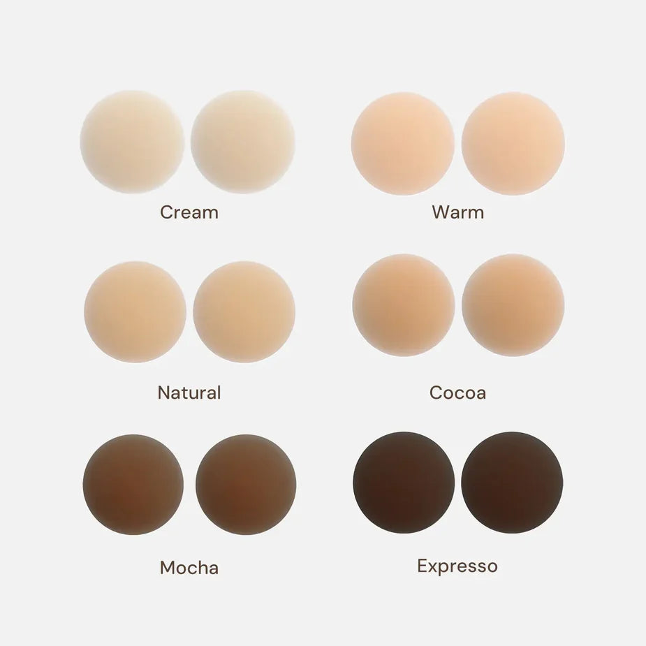 VCN Seamless Nipple Cover Concealer + Hard Case