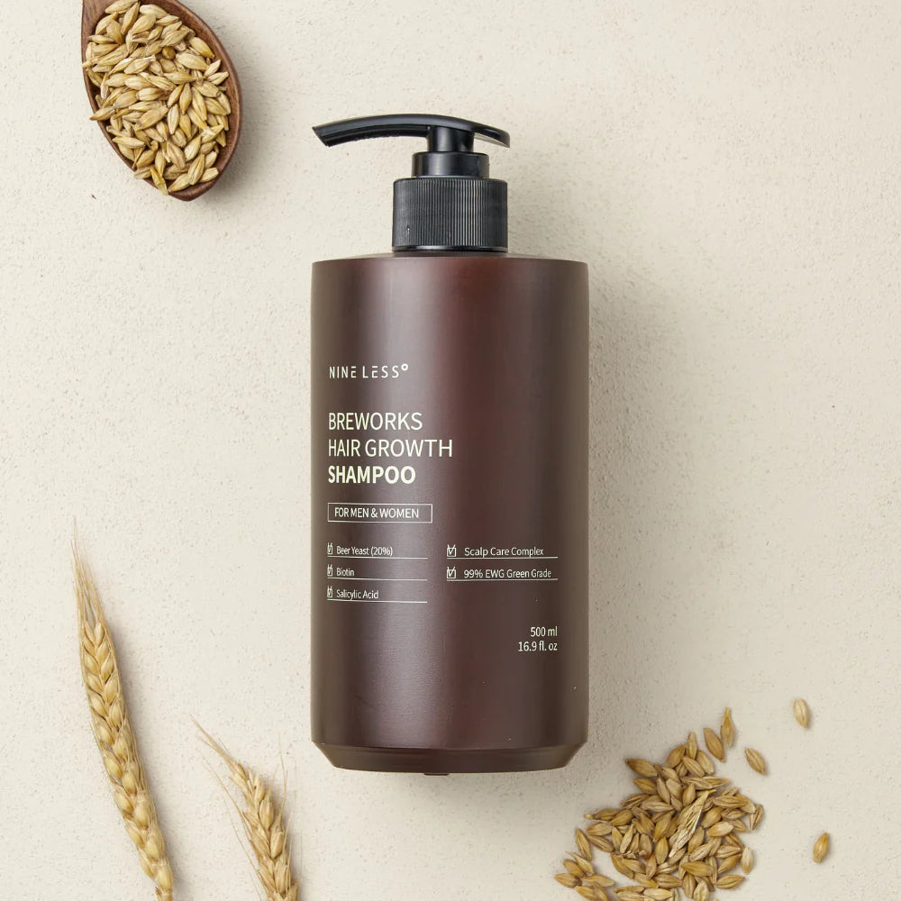 NINE LESS Breworks Hair Growth Shampoo 500ml
