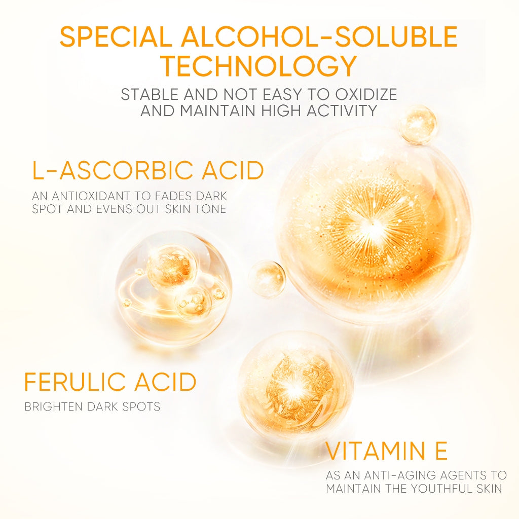 SKINTIFIC 10% Vitamin C Brightening Glow Serum